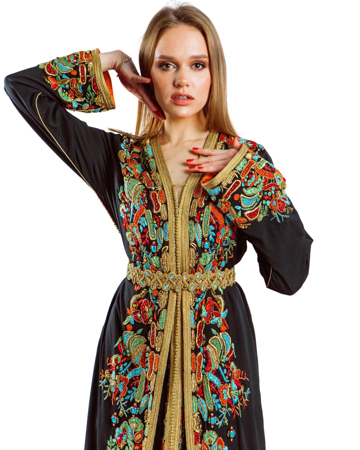 Caftan brodé